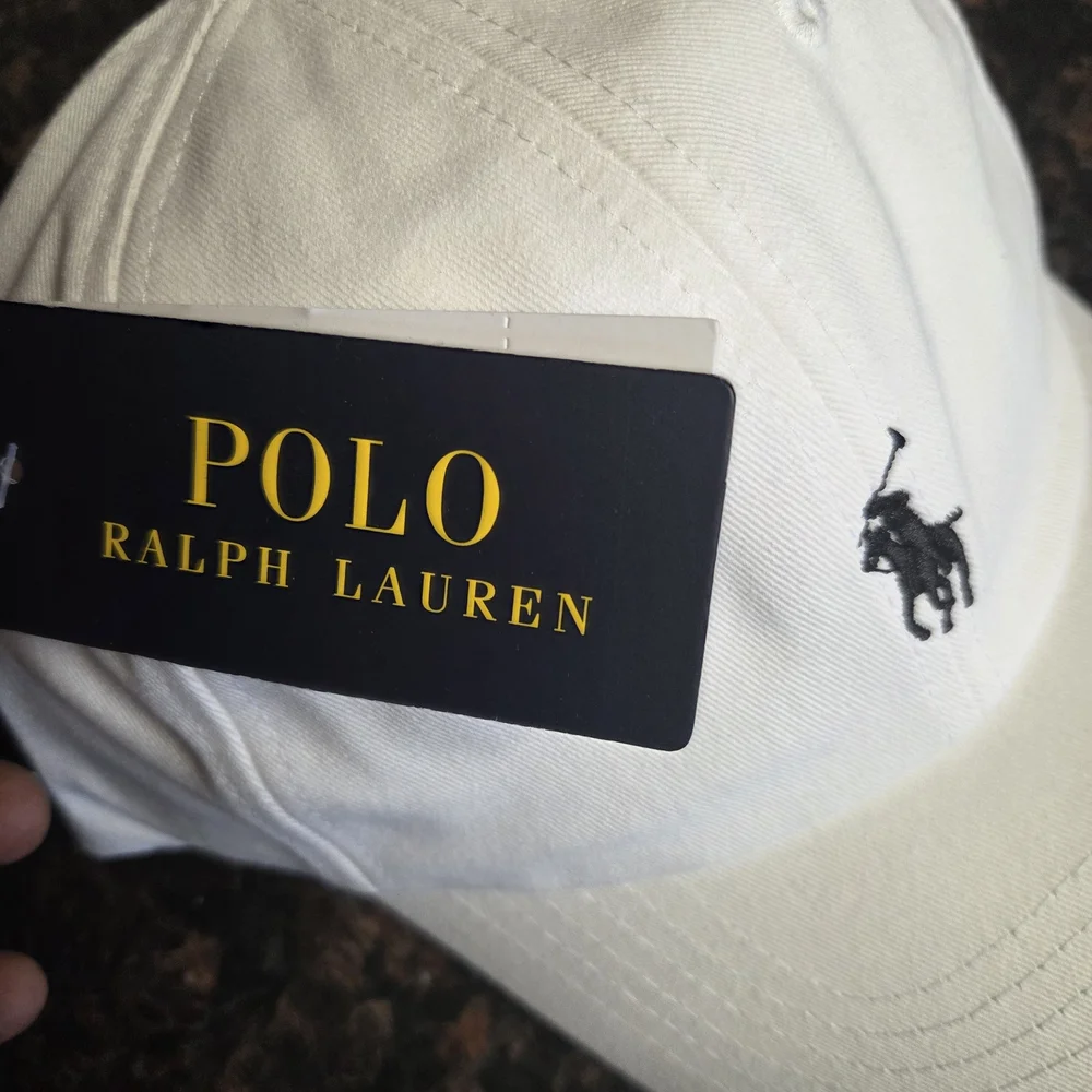 Polo by Ralph Lauren White Cap - Picture 5 of 8